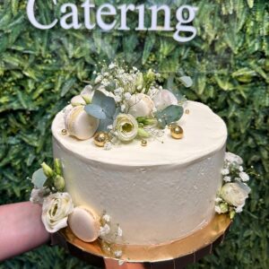 Tort o smaku biała czekolada marakuja 10-12os