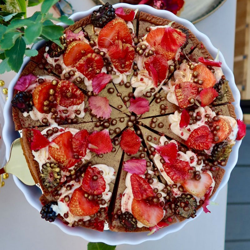 Tarta czekoladowa z wiśnią 21 cm