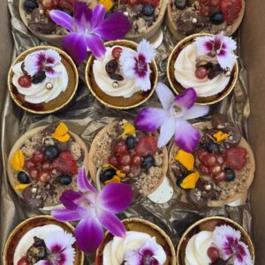 Muffiny dyniowe i tartaletki ze śliwką i kruszonką
